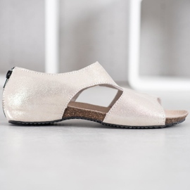 Sandales confortables VINCEZA jaune 3