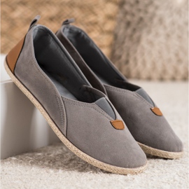 SHELOVET Slipons Gris 1
