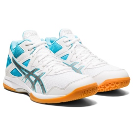 Chaussures de volley-ball Asics Gel Task Mt W 1072A037-102 multicolore blanc 2