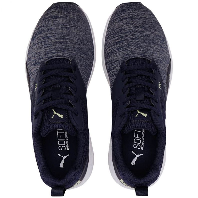 Puma Nrgy Comet Jr 190675-17 rouge bleu marin 1