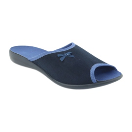 Chaussures femme Befado pu 254D083 bleu marine bleu 1