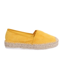 Espadrilles femme miel JH91P Jaune 8