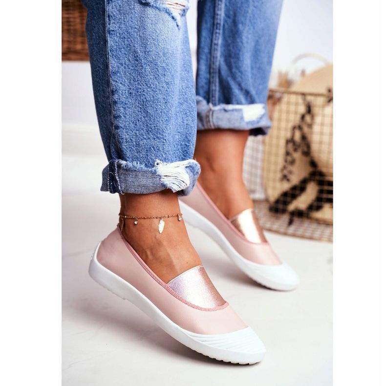 LU BOO Sneakers Slip On Slip-on Sneakers Rose Justy 2 LU BOO Sneakers Slip On Slip-on Sneakers Rose Justy 2