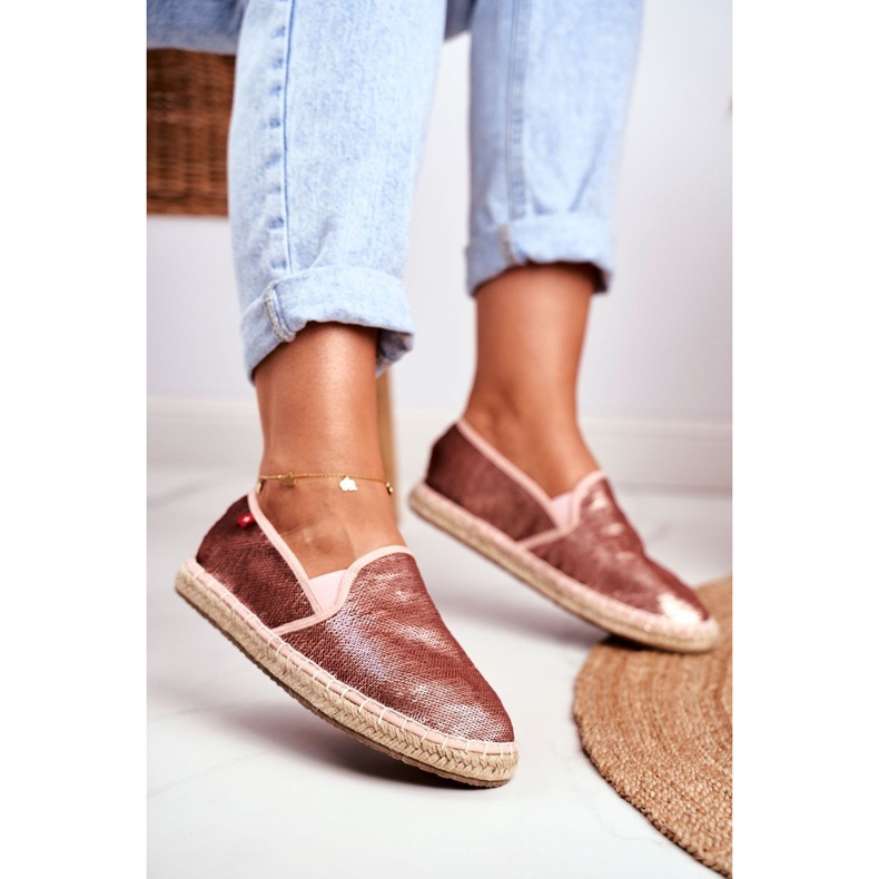 Espadrilles Femme, Semelle Tressée Rose Big Star DD274A163 1 Espadrilles Femme, Semelle Tressée Rose Big Star DD274A163 1
