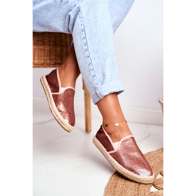 Espadrilles Femme, Semelle Tressée Rose Big Star DD274A163 2 Espadrilles Femme, Semelle Tressée Rose Big Star DD274A163 2