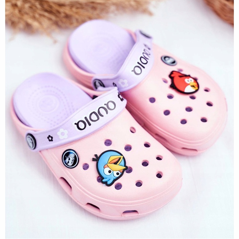 Crooks en mousse pour enfants Oiseaux roses AngryBirds 1 Crooks en mousse pour enfants Oiseaux roses AngryBirds 1