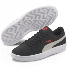 Puma Smash v2 Buck Jr 365182 19 chaussures le noir 3