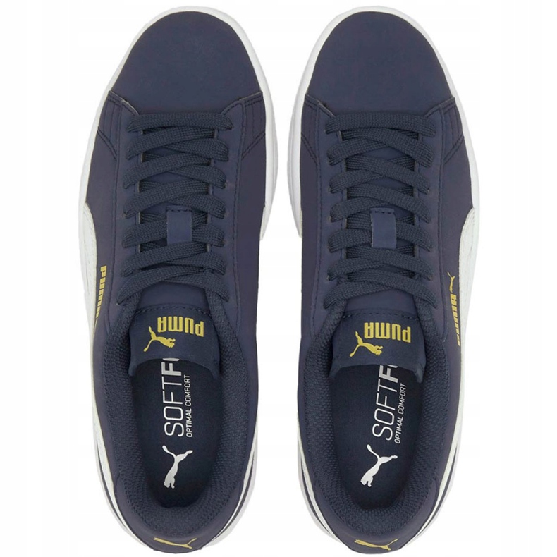 Puma Smash v2 Buck Jr 365182 22 noir bleu marine 1