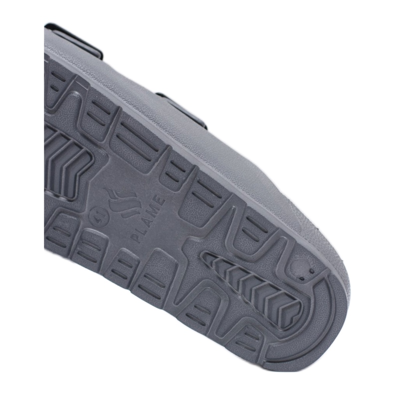 Flameshoes Pantoufles Garden Light Grises Pour Hommes 2