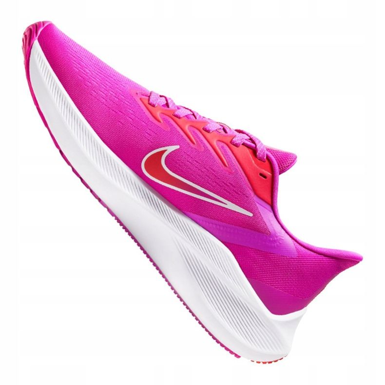 Nike Zoom Winflo 7 W CJ0302-600 chaussures de course rouge rose 1