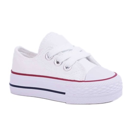 FRROCK Baskets classiques Filemon blanches pour enfants 3