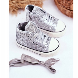FRROCK Baskets pour enfants High Shiny Silver Ally argent 1 FRROCK Baskets pour enfants High Shiny Silver Ally argent 1