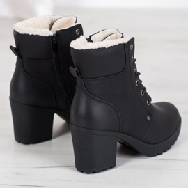 J. Star Bottes décontractées avec liens le noir 1
