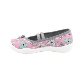 Chaussures enfant Befado 116X282 rose gris 2