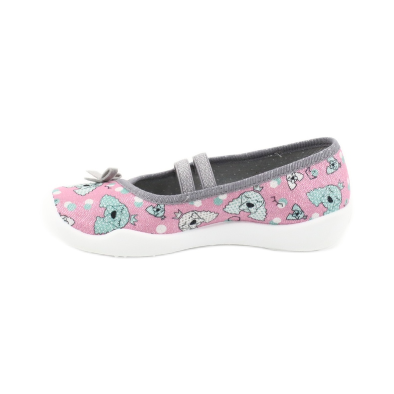 Chaussures enfant Befado 116X282 rose gris 2