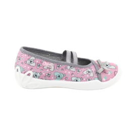 Chaussures enfant Befado 116X282 rose gris 1