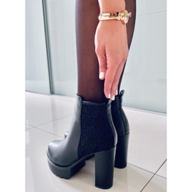 Noir RB41P Bottines compensées noires 2