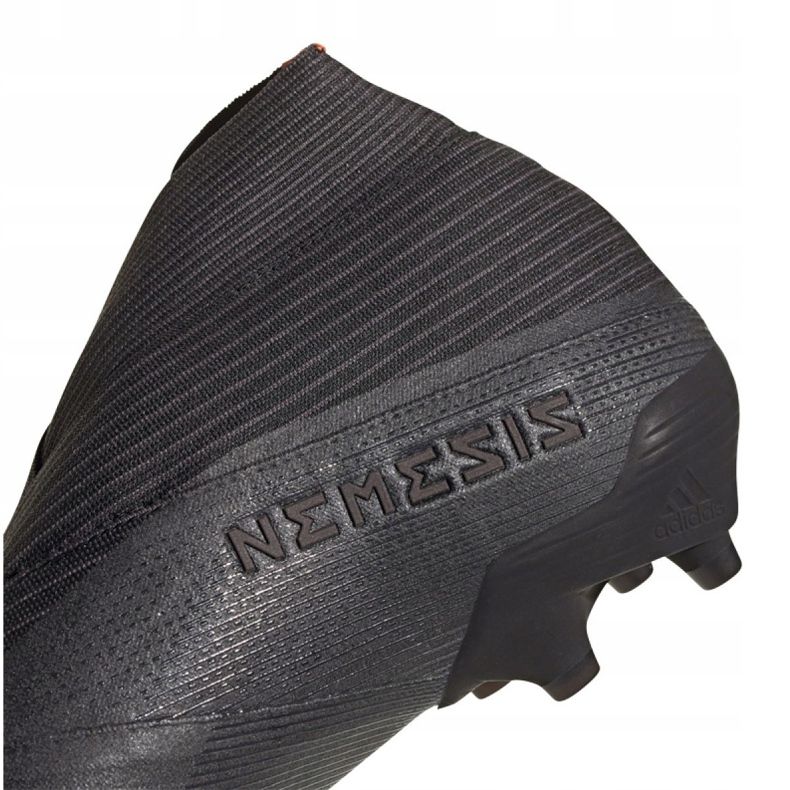 Chaussures de football Adidas Nemeziz 19+ Fg M EH0566 noir noir 1