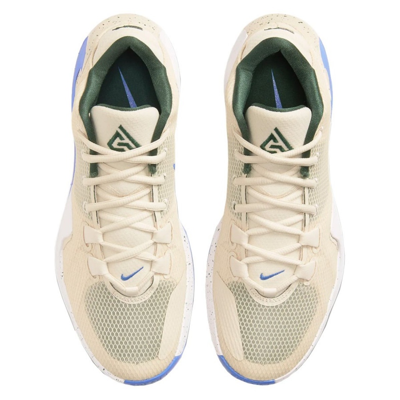 Chaussure de basket-ball Nike Zoom Freak 1 M BQ5422-200 noir, beige / crème beige 2