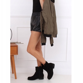 Boots femme daim noir ST-18P Noir le noir 2