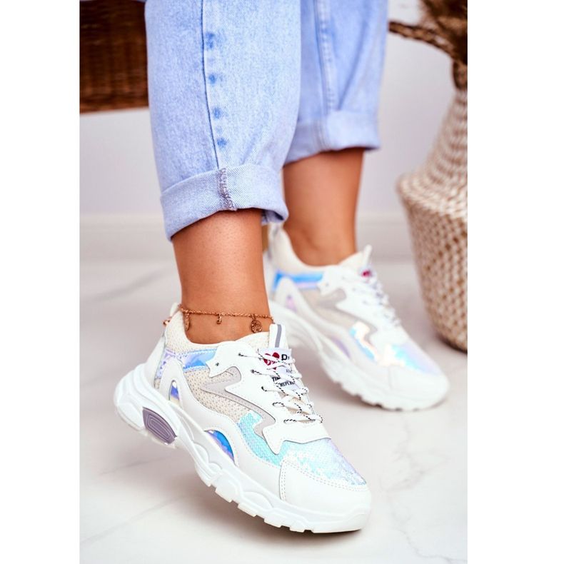 Chaussures de Sport Femme Lu Boo Blanc Dazzle Me blanche multicolore 1 Chaussures de Sport Femme Lu Boo Blanc Dazzle Me blanche multicolore 1