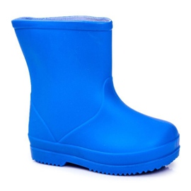 Galoches en caoutchouc bleu classique berceuse pour enfants 2