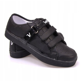 Baskets Avec Velcro F-1-02 Noir 1