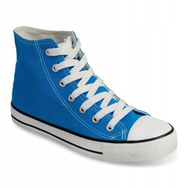 Baskets Hautes Konwers 8222 Bleu Ciel 1
