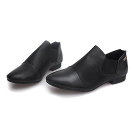 Chaussures Classiques LS97 Noir blanche 4