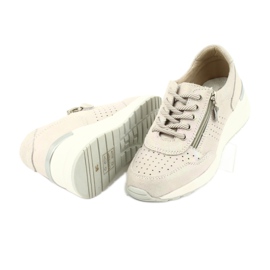 Vinceza Chaussures de sport pour femmes Baskets Beige FT20-8675 Better Way multicolore 3