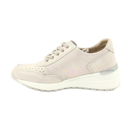 Vinceza Chaussures de sport pour femmes Baskets Beige FT20-8675 Better Way multicolore 1