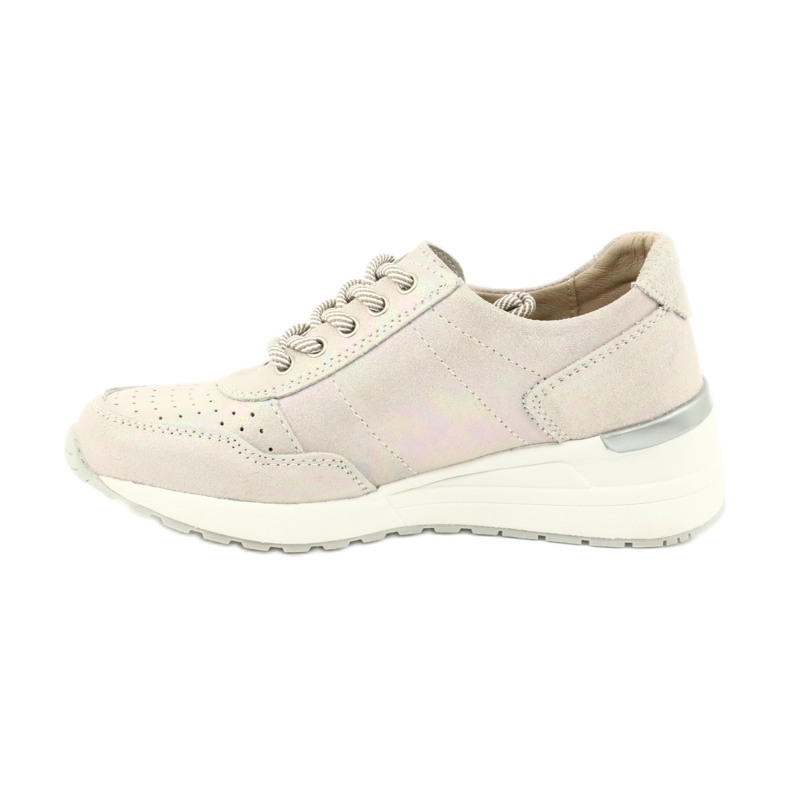 Vinceza Chaussures de sport pour femmes Baskets Beige FT20-8675 Better Way multicolore 1