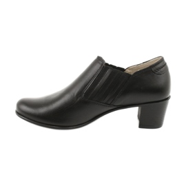 Gregors 789 chaussures sans lacets pour femmes noir 1