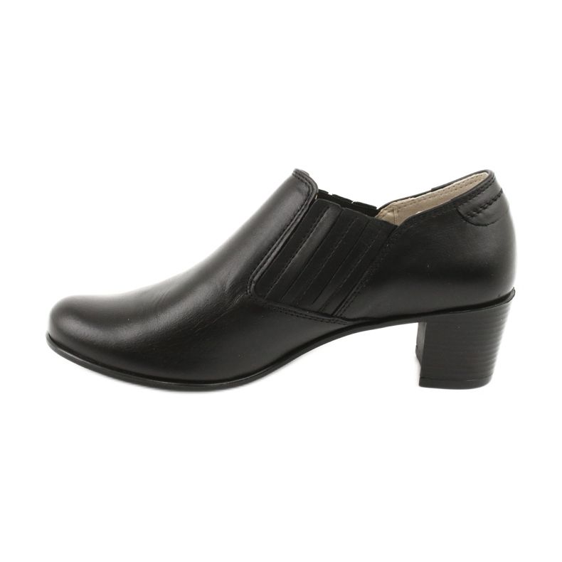 Gregors 789 chaussures sans lacets pour femmes noir 1