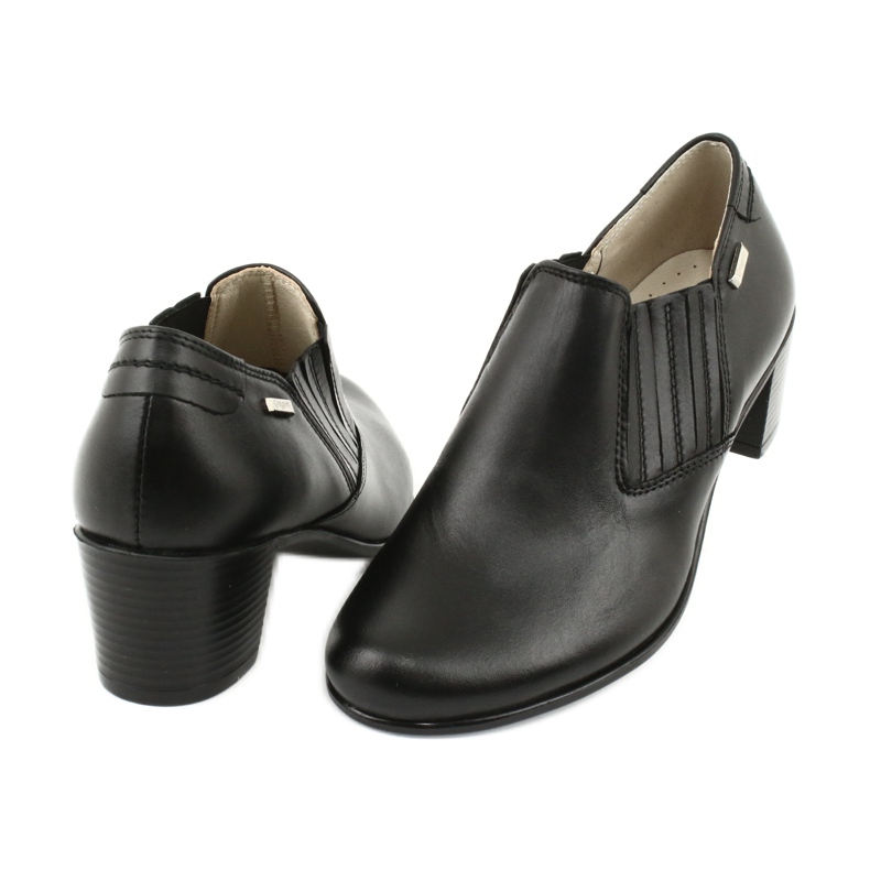 Gregors 789 chaussures sans lacets pour femmes noir 3