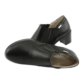 Gregors 789 chaussures sans lacets pour femmes noir 4
