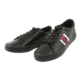 Big Star Baskets féminines avec Eco-Lather GG174111 Black blanc 2