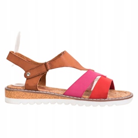 Kylie Sandales décontractées confortables multicolore 4