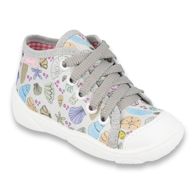 Befado chaussures pour enfants 218P061 gris multicolore 1