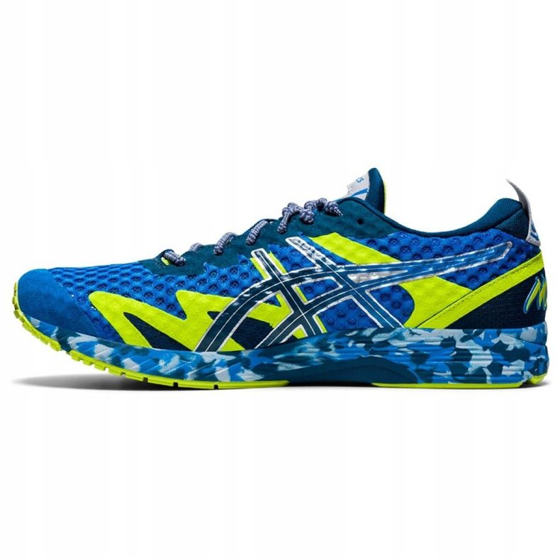 Chaussures de course Asics Gel-Noosa Tri M 1011A673-400 bleu vert 1