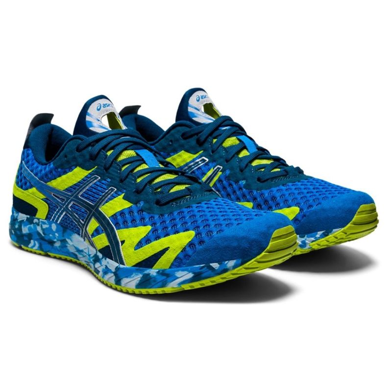 Chaussures de course Asics Gel-Noosa Tri M 1011A673-400 bleu vert 2
