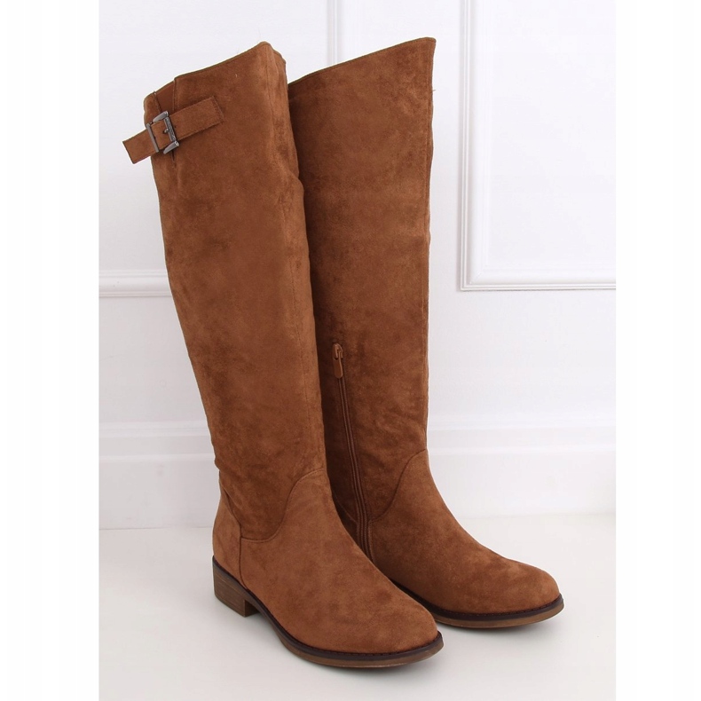 Camel ST-20P Bottines en daim camel brun 2