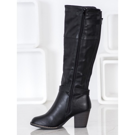 J. Star Bottes Avec Boucles le noir 3