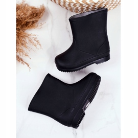 Galoches en caoutchouc noir pour enfants Berceuse classique le noir 4