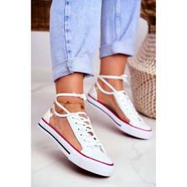 PS1 Baskets Femme Blanc Transparent Elements Grace 1