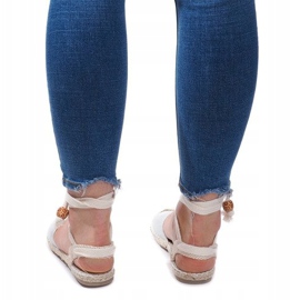Sandales Espadrilles Ballerines Ballerines 30550 Argent gris 2