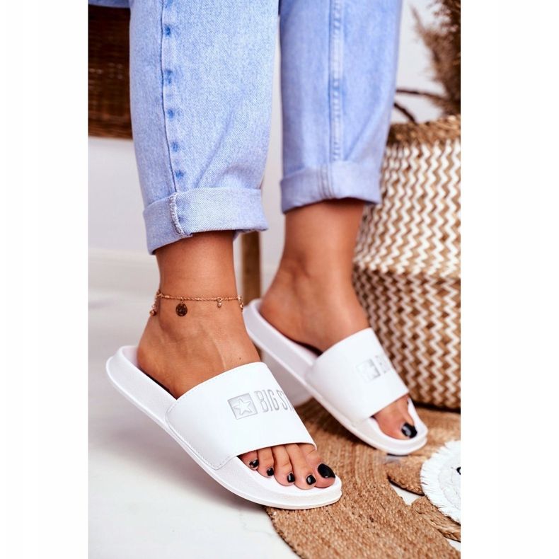 Chaussons Femme Big Star Classic Blanc GG274044 1