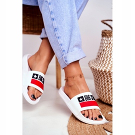 Chaussons Femme Big Star Classic Blanc GG274047 blanche 2