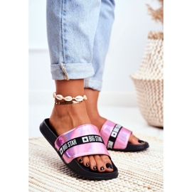 Chaussons Femme Big Star Rose Holo GG274008 1