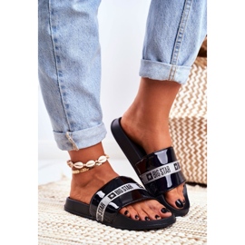 Chaussons Femme Big Star Laqué Noir GG274007 1